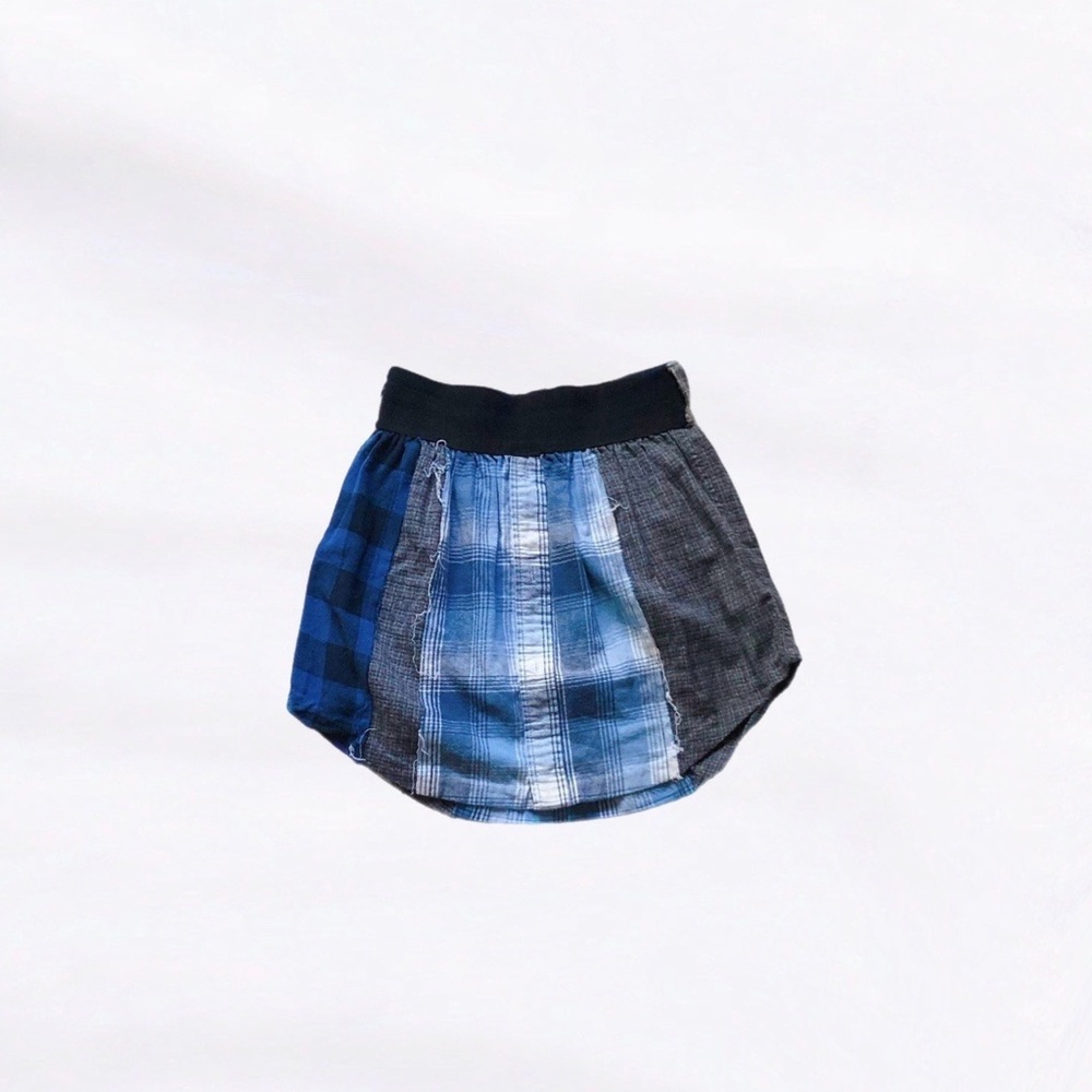 lf furst of a kind ⋆ patchwork flannel skirt